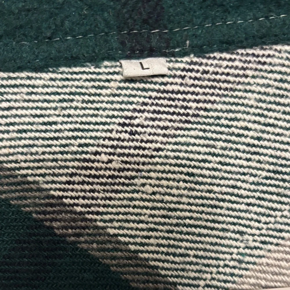 Plaid Button-Up Shacket - Picture 2 of 3